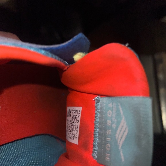 ADIDAS TORSION LIMITED EDITION MENS SIZE 10 CYAN SHOES - Picture 6 of 8